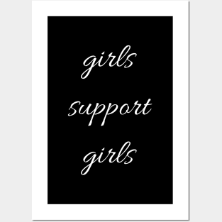 Feminist quote,Girls Support Girls Posters and Art